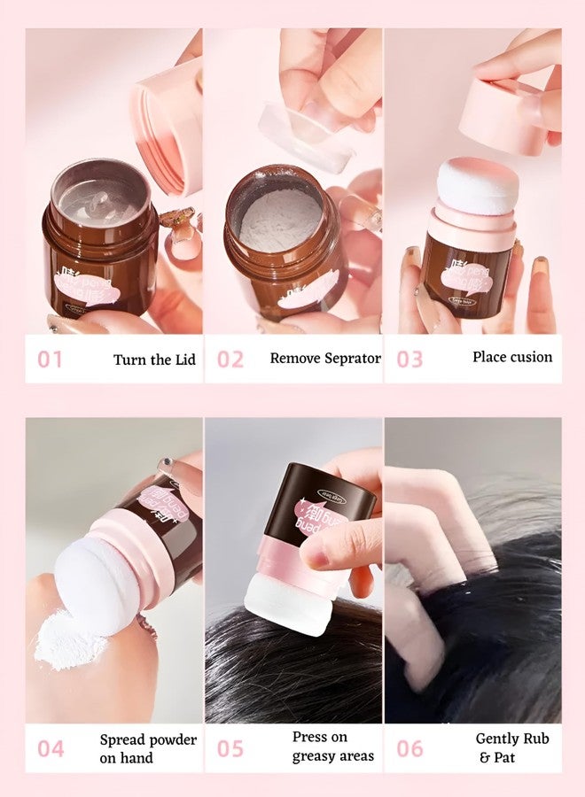 Gege Bear Hair Volumizing Powder | Instant Root Lift & Oil Control Texture Powder for Hair Men & Women | Hair Wax Powder for Styling | Hair Root Touch Up Powder | Lightweight, Non-Sticky Hair Set Powder | Volumizing Long-Lasting Hair Fluffy Fine Powder for Flawless Application | 6g - Image 3