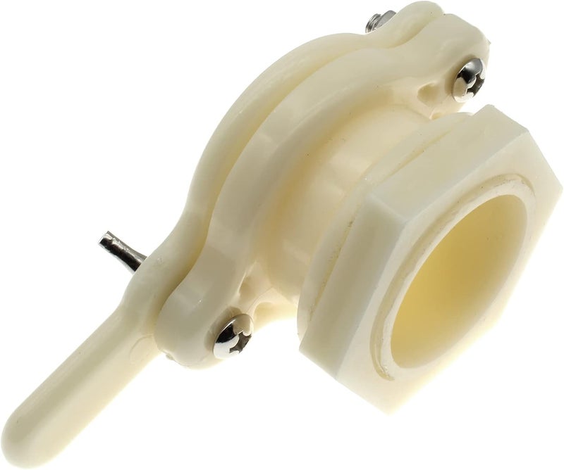 OZXNO Heavy Duty Honey Gate Valve Nylon Honey Extractor Tap Bucket Beekeeping Supplies with Gasket and Wing Nut(White) - Image 4