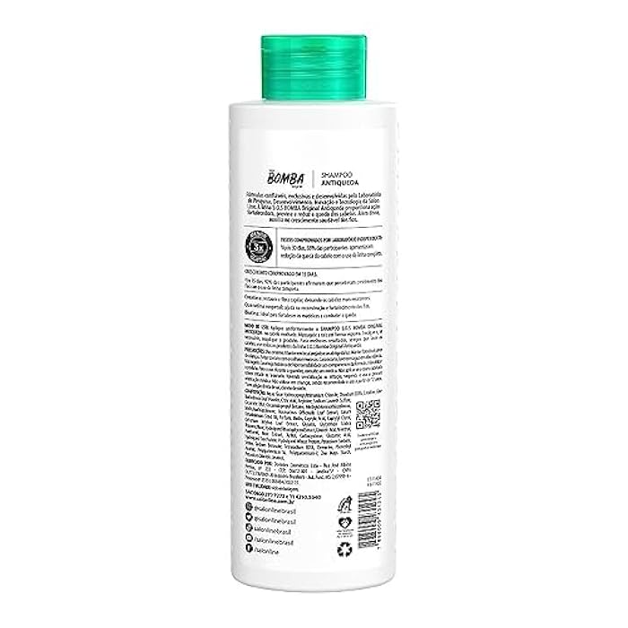 Salon Line - Linha SOS Bomba (Antiqueda) - Shampoo 300 ML - (SOS Bomb (Anti-fall) - Shampoo 10.14 Fl Oz) - Image 2