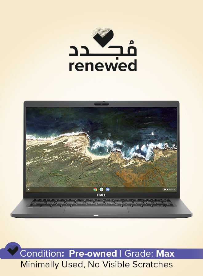 Renewed - Latitude 7410 Laptop With 14-Inch Display,Intel Core i7 Processor/10th Gen/16GB RAM/512GB SSD/Intel UHD Graphics/Windows 10 Pro English Black
