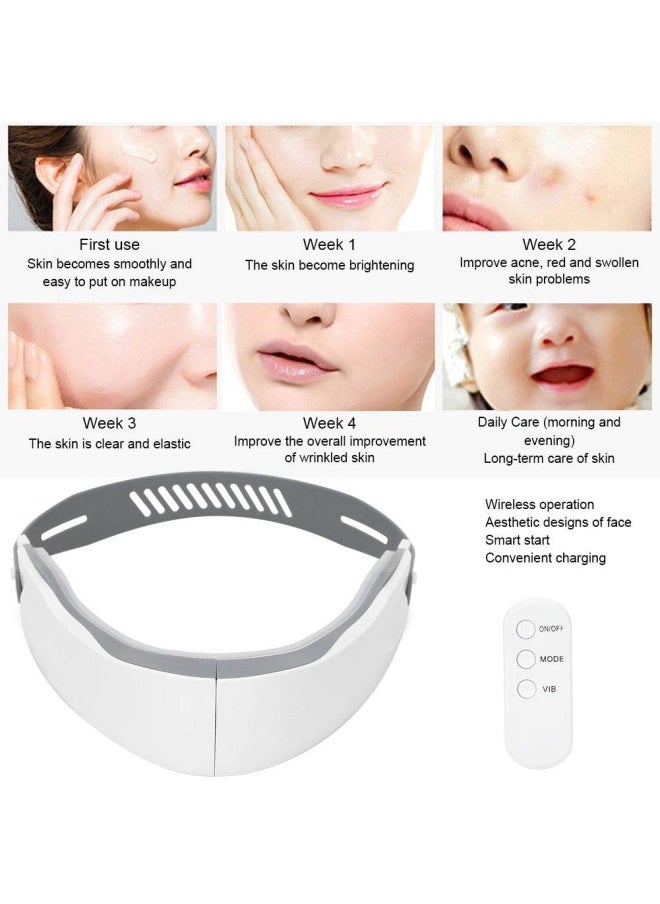 V-Face Massager, Face Lifting Device, Machine for Double Chin, Double Chin Removing Face Lifting Device Chin V-Line Up Lifting Band Double Chin Remover Anti Aging Device