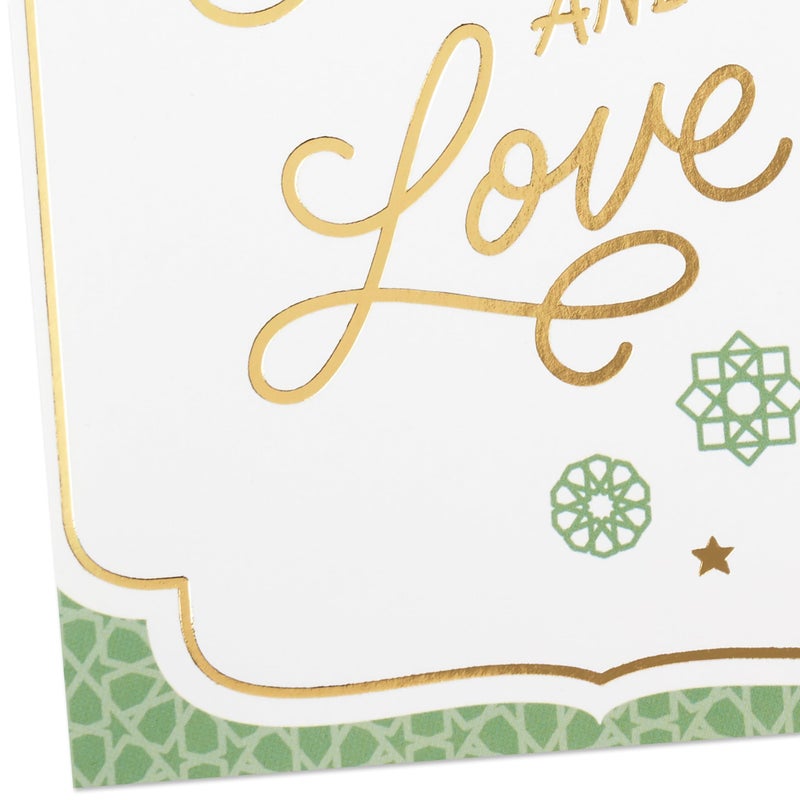 Hallmark Golden Thread Eid al-Fitr or Eid Al-Adha Cards (6 Cards with Envelopes) Faith  Family and Love - Image 4
