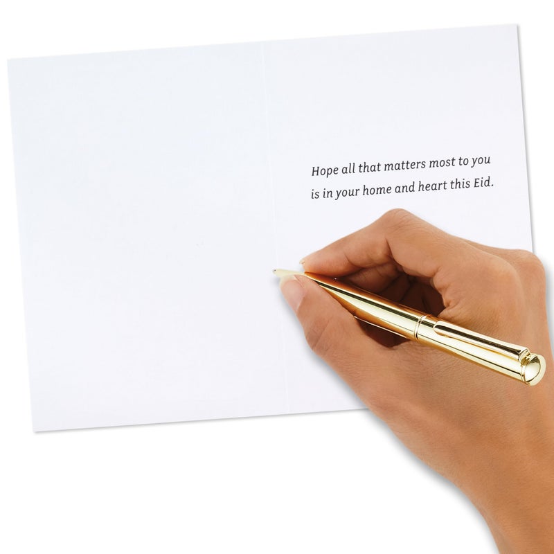 Hallmark Golden Thread Eid al-Fitr or Eid Al-Adha Cards (6 Cards with Envelopes) Faith  Family and Love - Image 5