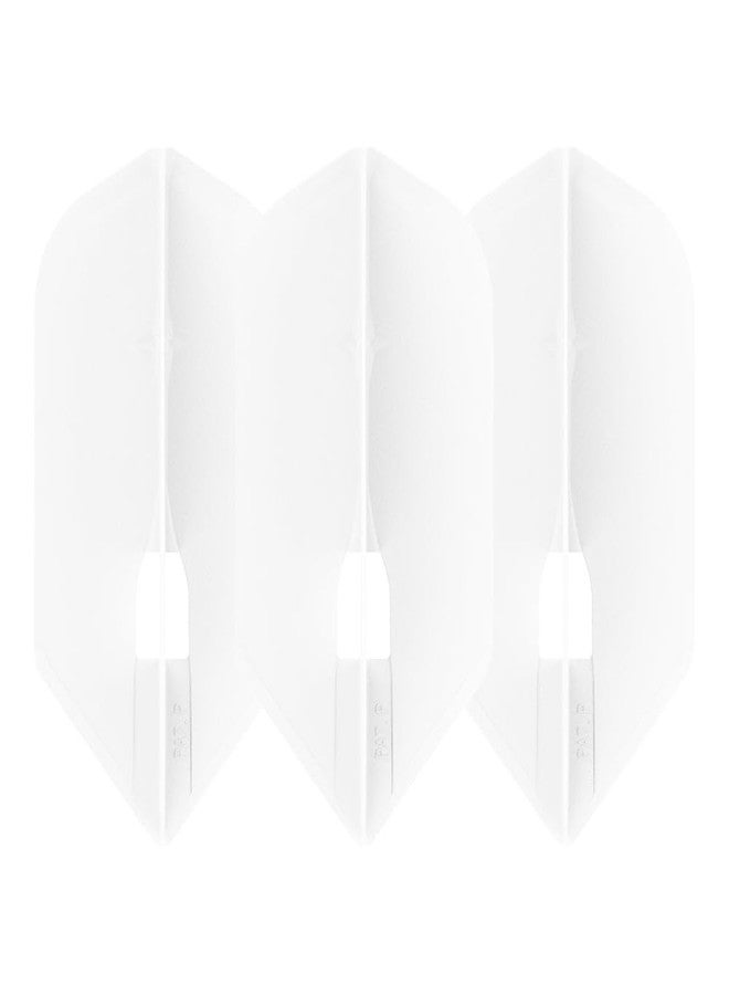 LSTYLE Dart Flights: L6 PRO Slim - White - Image 1