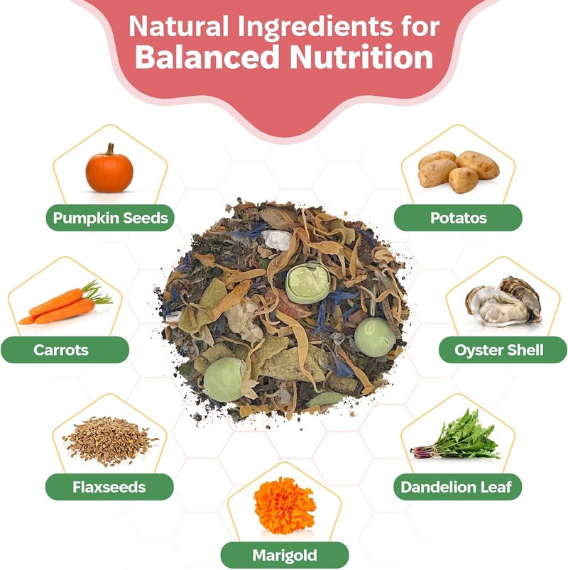 Snout and Shell Isopod Food A Bountiful Selection Crafted to Enrich Your Pet's Habitat and Diet (Garden Foraging Blend) - Image 3