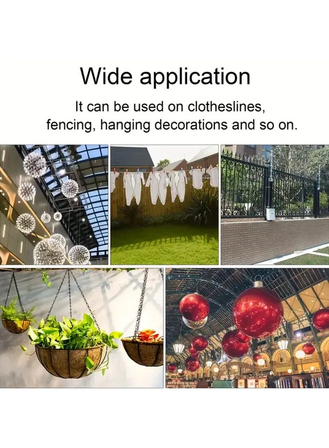 8pcs Heavy Duty Metal Hook Anchors 3.58 Inch for Wall Mounting Pictures Shelves - Image 5