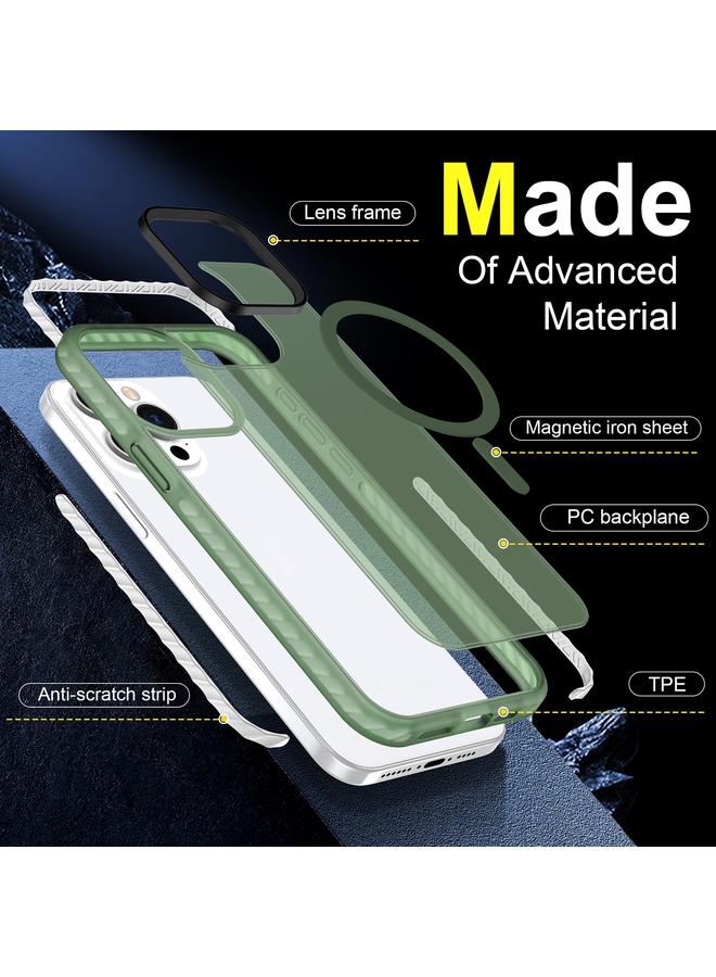 S-TOP Case For iPhone 11 Skin Feel Airbag Shockproof MagSafe Phone Case - Image 3