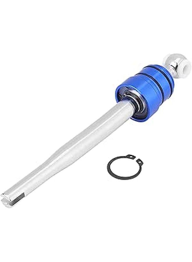 Short Throw Shifter for E30 E36 E39 E46 M3 M5 3 Series 5 Series Aluminum CNC Machined Silver Blue Faster Shifting Response Durable Manual Transmission Upgrade - Image 1