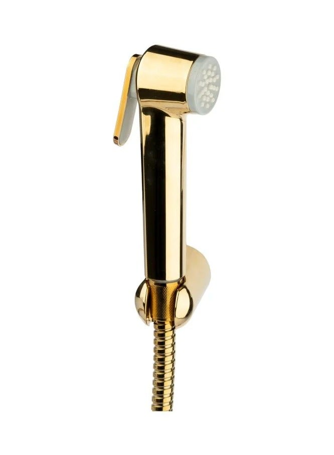 tucra TUCRA Luxury Gold Handheld Bidet Sprayer | Ergonomic Design with Balanced Water Pressure | Flexible Leak-Proof Hose | Premium Build & Easy Installation