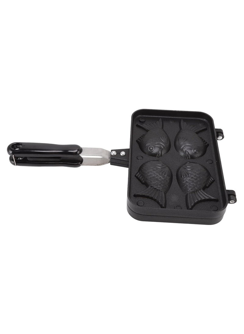 general Taiyan-shaped cake machine, non-stick double baking tray, aluminum mold, used for making delicious bonito bonito grilled pastries - Image 5