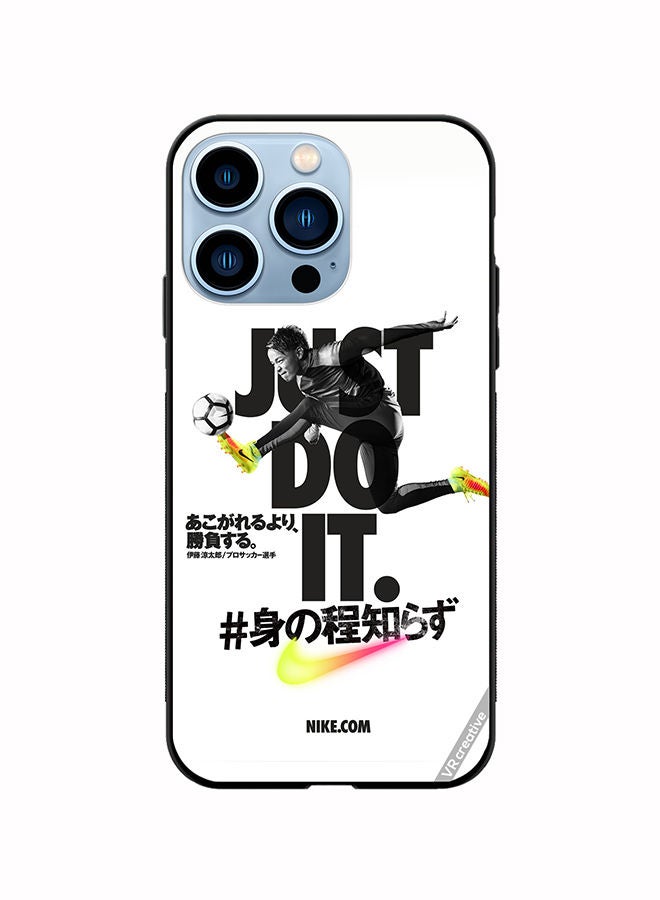 VR CREATIVE Protective Case Cover For Apple iPhone 13 Pro Nike Just Do It Design Multicolour - Image 1