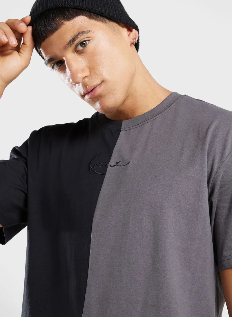 Karl Kani Signature Split T-Shirt