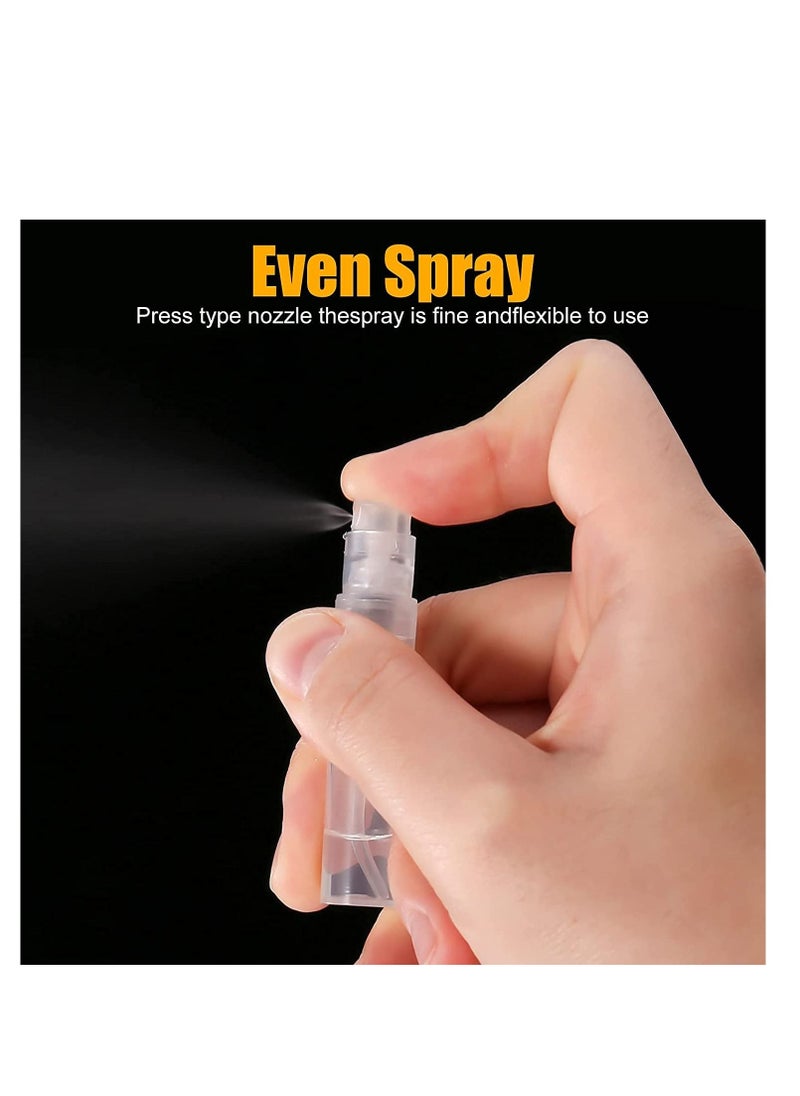 Excefore - 30 Pcs Mini Spray Atomizer Empty Bottles, Portable Perfume Empty Sample Bottle Sprayer for Perfume Liquid Makeup Tool (3ml) - Image 1