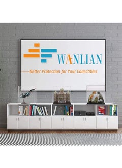 WANLIAN صندوق عرض أكريليك ذاتي التجميع فاخر مقاوم للغبار، صندوق عرض مكعبي على سطح الطاولة لشخصيات البوب والألعاب القابلة للتحصيل، تحتاج إلى إزالة الفيلم الواقي (10 × 4 × 5.7 بوصة؛ 25 × 10 × 14.5 سم)  - Image 5