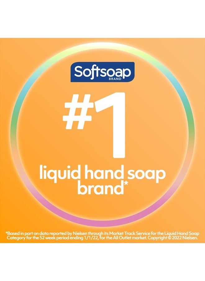 Softsoap Antibacterial Liquid Hand Soap, Gentle Clean, Sparkling Pear Scent Hand Soap, 11.25 Ounce, 6 Pack  - Image 5