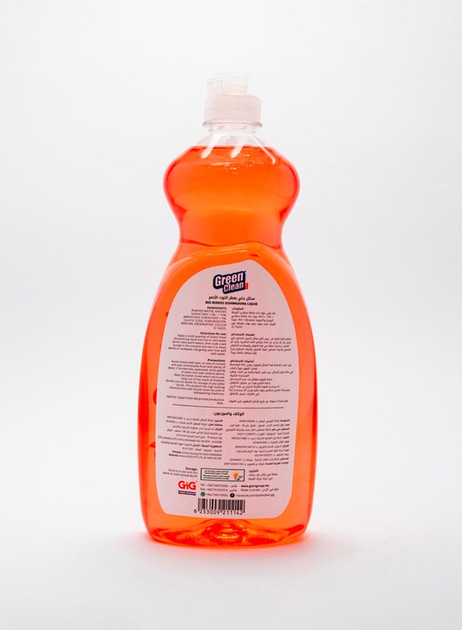 Dishwashing Liquid Red 750ml