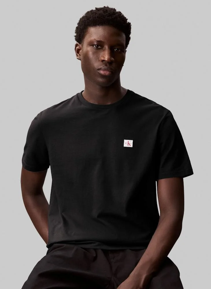 Calvin Klein Jeans 2 Pack Cotton Badge T-shirts