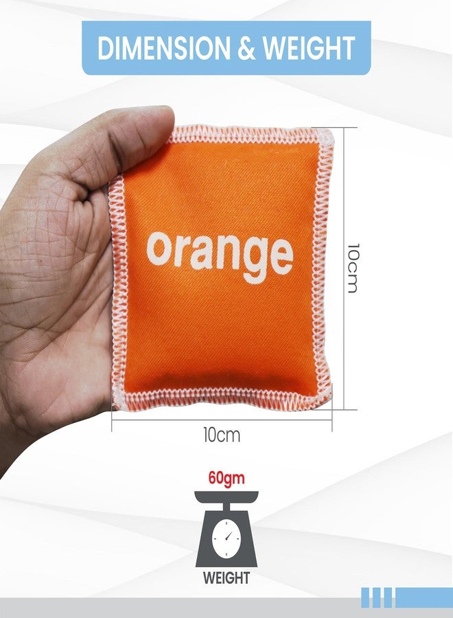 GISCO أكياس الفول التعليمية الملونة من جيسكو | يتعلم الأطفال الألوان، لعبة تعليمية للأطفال الصغار، من أساسيات رياض الأطفال | عبوة من 8 قطع، متعددة الألوان، للأعمار من 3 سنوات فما فوق - Image 3