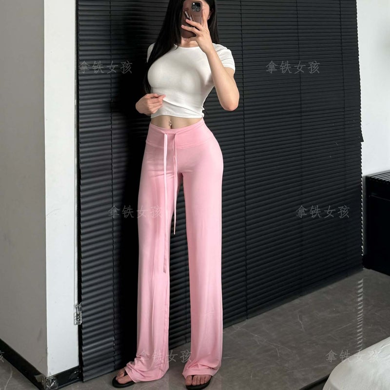 Latte Girl Women's High Waist Wide Leg Sweatpants - Image 4