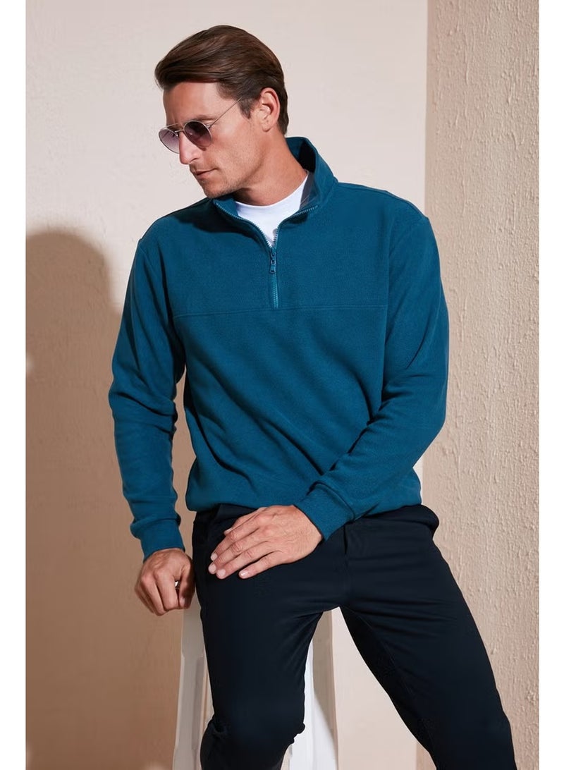 Buratti Cotton Regular Fit Sweater Men's Sweater 456112 Br - Image 2