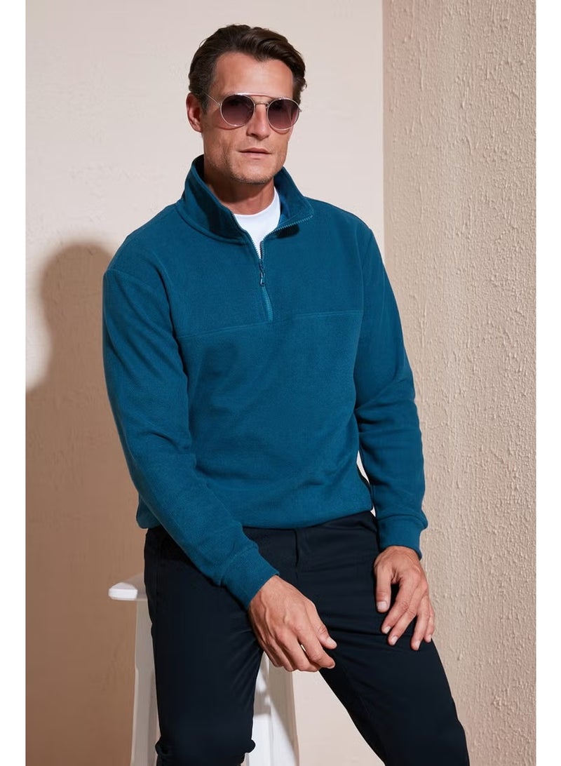 Buratti Cotton Regular Fit Sweater Men's Sweater 456112 Br - Image 1