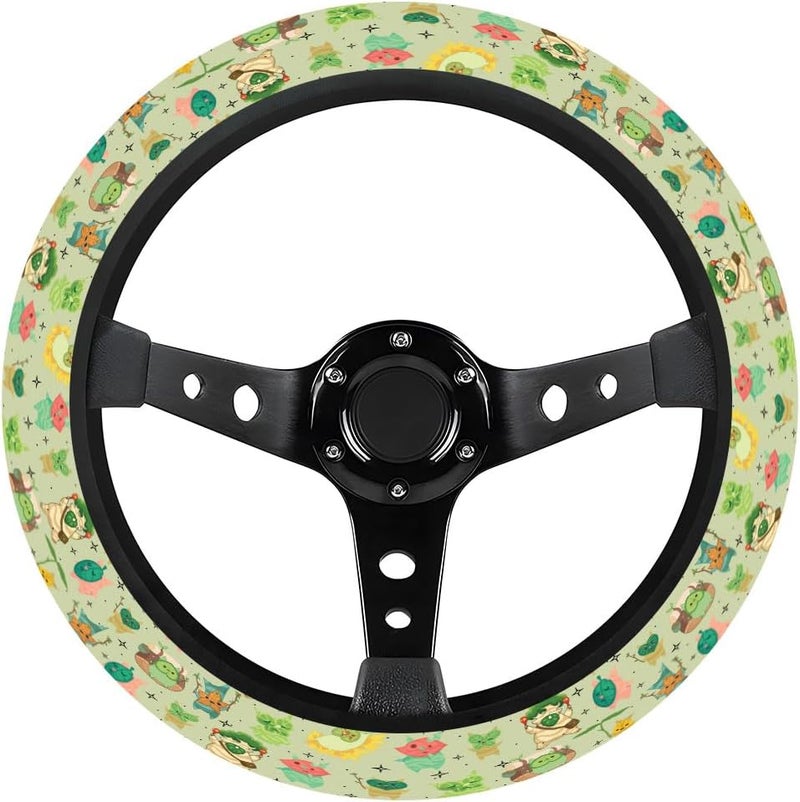 GENANY Mystic Hero's Journey Steering Wheel Cover, Anti-Slip Neoprene Wheel Grip, Breathable Wheel Protector for Driver, Sweat Absorbing Car Accessories, Gifts - Image 3