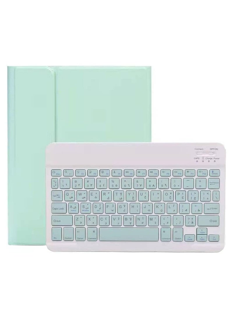 Keyboard Case with Wireless Mouse for Galaxy Tab S6 Lite 10.4 inch Lightweight Smart Cover with Detachable Keyboard u0026 Bluetooth Mice Pencil Holder - Image 2
