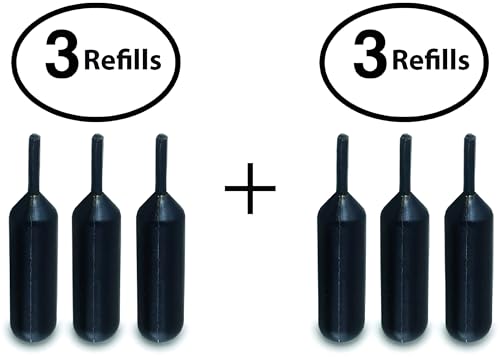 Vantamo Identity Theft Protection Roller Stamps Refills - Refills for Confidential Roller Stamp, Anti Theft, Privacy & Security Stamp, Designed for ID Blackout Security - 6 Refills - Image 1