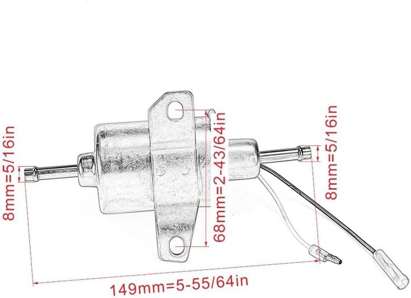 Wivplex Motorcycle Fuel Pump for Polaris Ranger - Image 2
