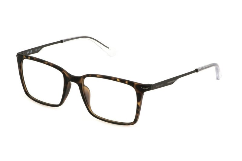 بوليس إطار نظارات طبية على شكل مربع للشرطة