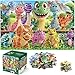 IFLOVE Jumbo Floor Puzzle for Kids Ages 4648 Piece Cartoon Dinosaur Large Jigsaw PuzzlesLearning Toys for Toddlers Ages 35Children Homeschool Educational Easter Gift for Boy Girl Ages 48 - Image 2