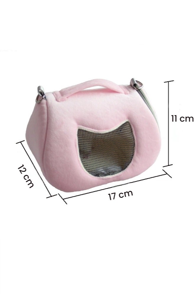 general Small Pet Crossbody Bag Flying Squirrel Portable Pet Outing Backpack Portable Hamster Pet Bag  - Image 3