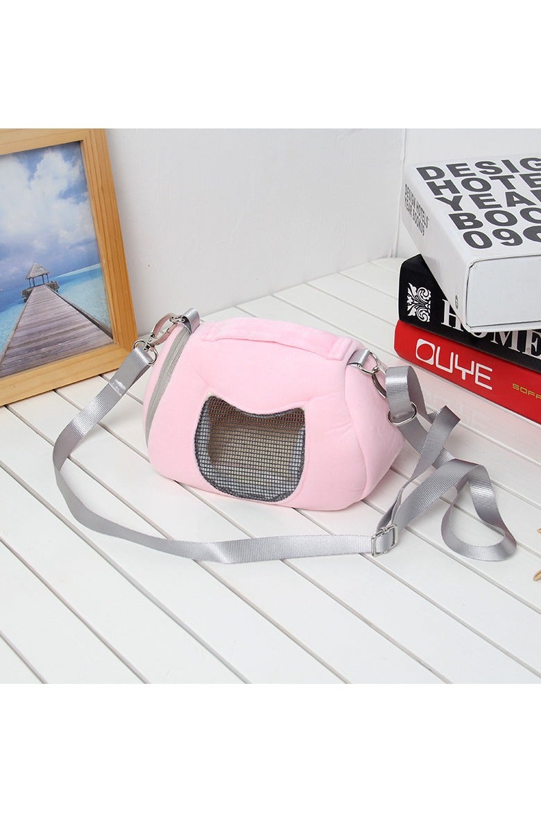 general Small Pet Crossbody Bag Flying Squirrel Portable Pet Outing Backpack Portable Hamster Pet Bag  - Image 1