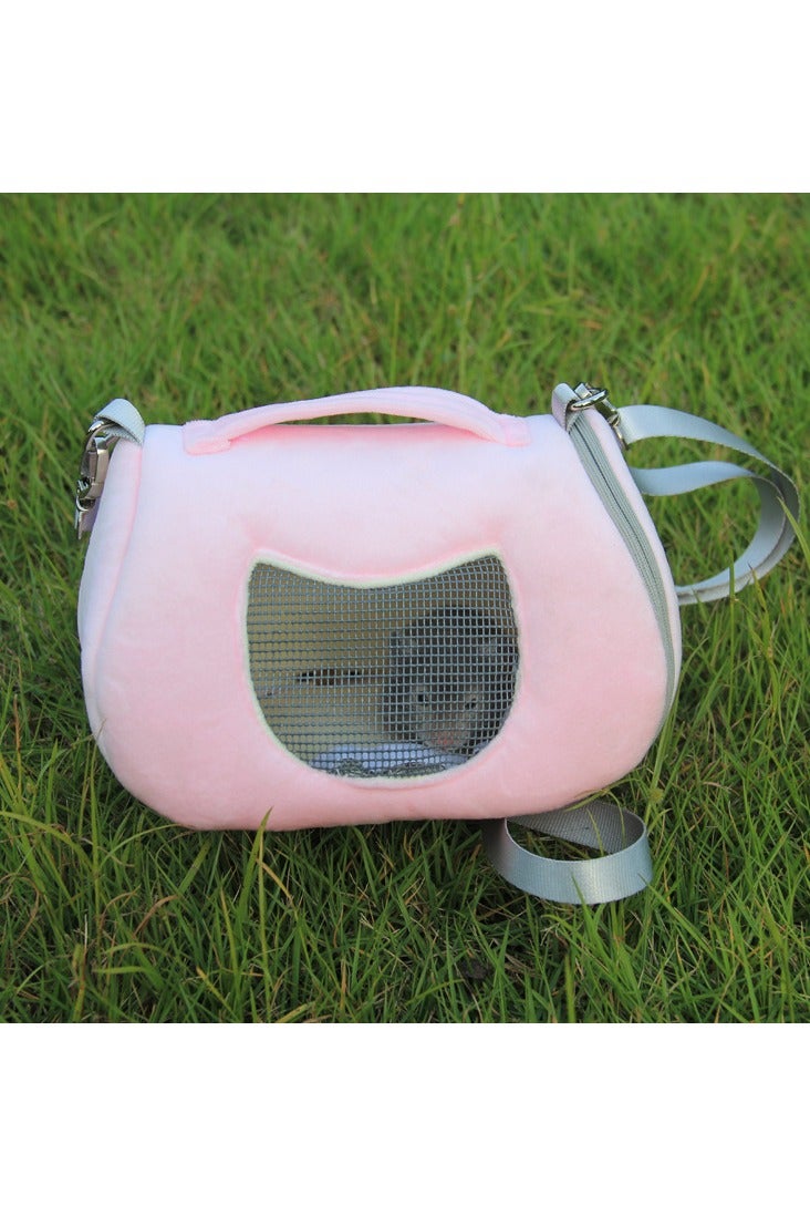general Small Pet Crossbody Bag Flying Squirrel Portable Pet Outing Backpack Portable Hamster Pet Bag  - Image 2