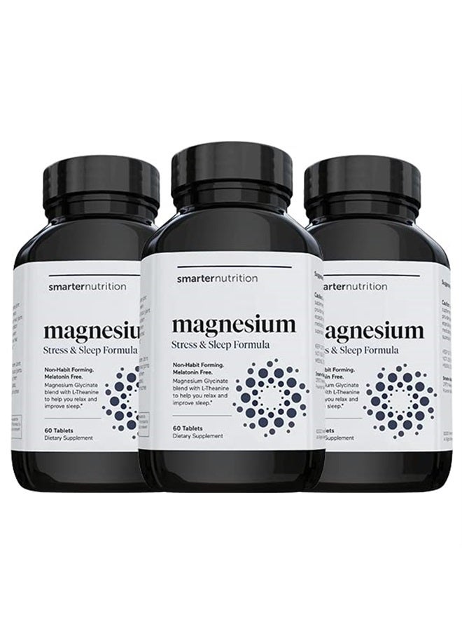 SMARTERNUTRITION Smarter Magnesium Multi-Active Magnesium 4 Forms of Magnesium, Glycinate, Citrate, Malate, and Bisglycinate with No Laxative Effect (90 Servings) - Image 1
