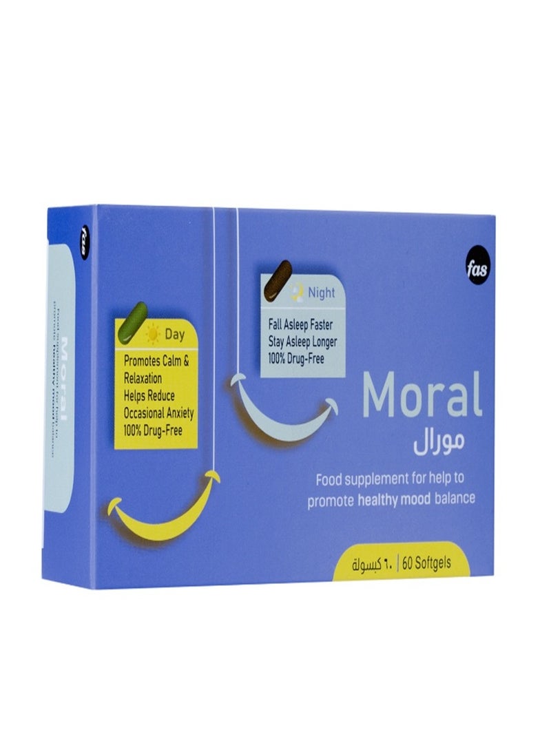fas MORAL 60 softgels - Image 1