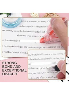 Generic YBN Correction Tape - Pack of 3 12m x 5mm for Notebook, Correction Pen, Whitener, Stationery, Pen Tape Any Color Sent Random  - Image 3
