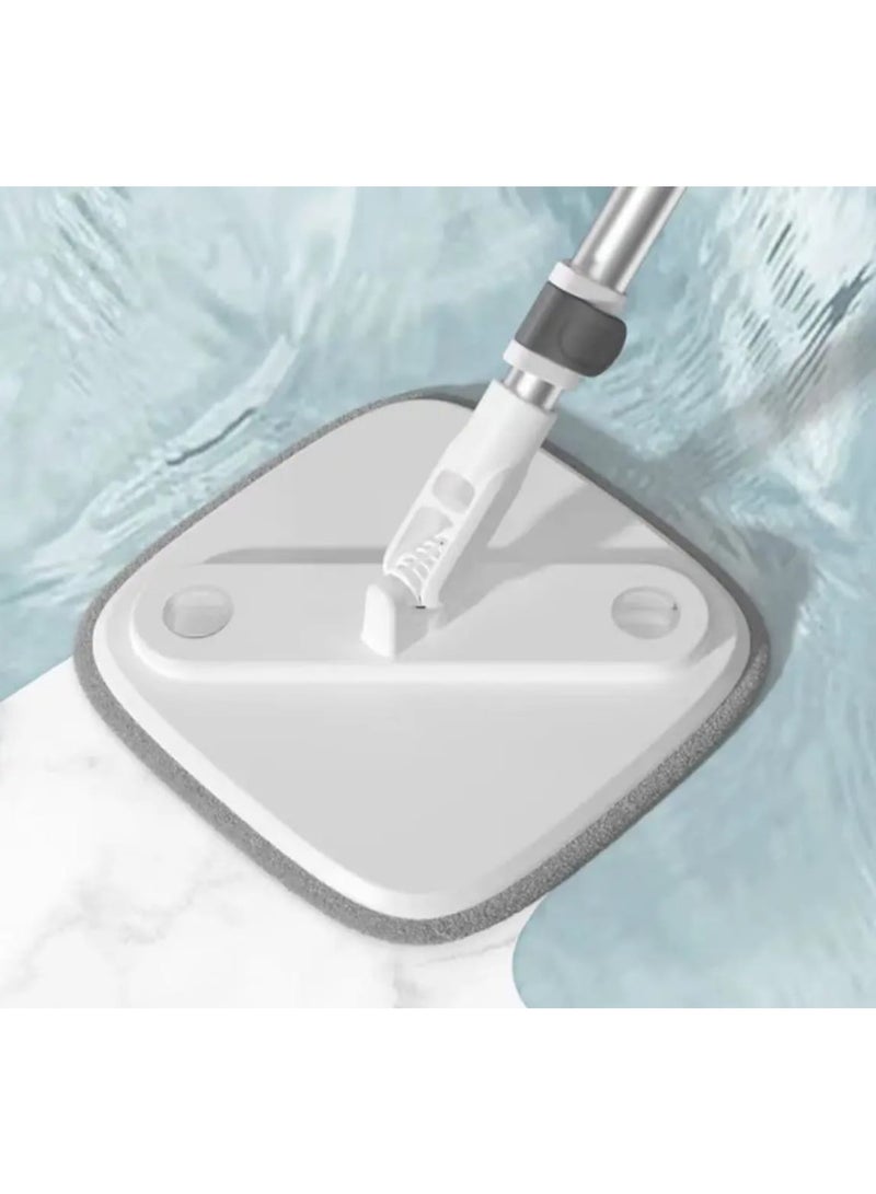 بي كير  ممسحة دوارة، ممسحة دوارة ذاتية الغسل، ممسحة قابلة للدوران بزاوية 360 درجة قابلة للتعديل لتنظيف أرضيات المنزل، مستلزمات التنظيف المنزلية - Image 4