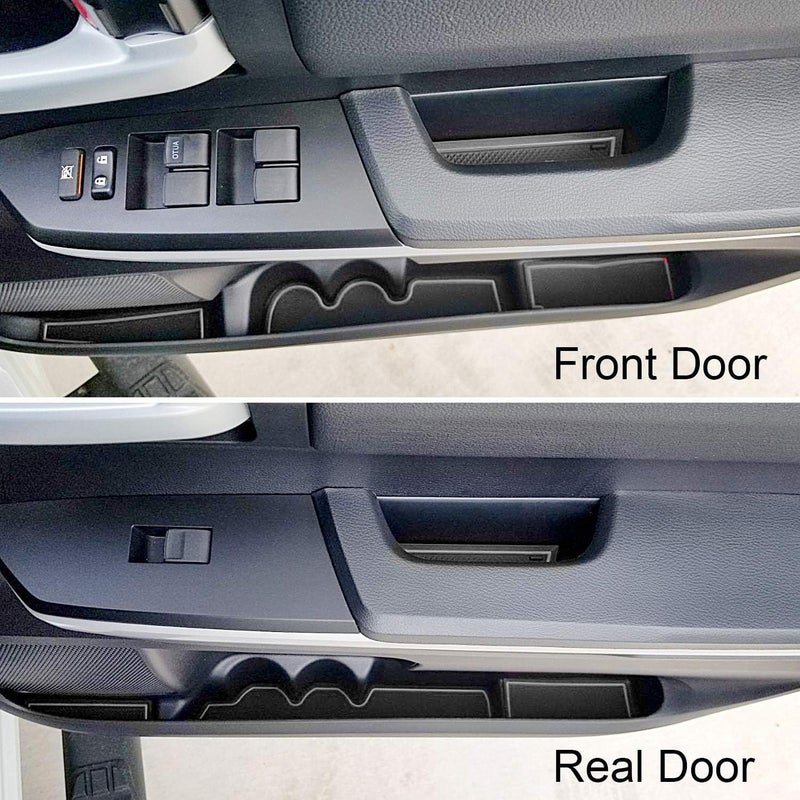 SENSHINE Custom Liners for Toyota Tundra 2014-2021 - 27Pcs Cup Holder Inserts & Center Console Mats - Image 5