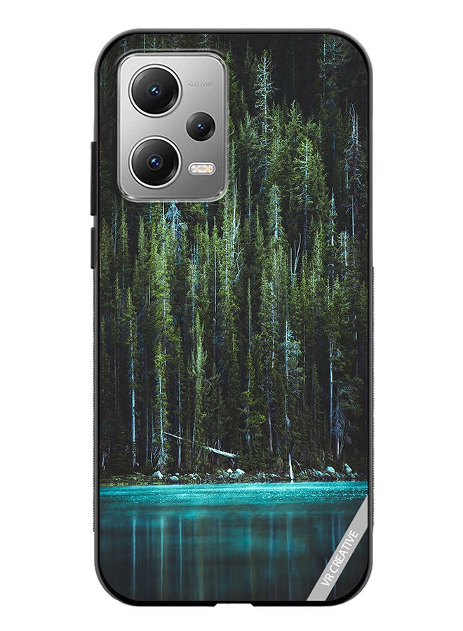 VR CREATIVE Protective Case Cover For Xiaomi Redmi Note 12 Lake Design Multicolour - Image 1