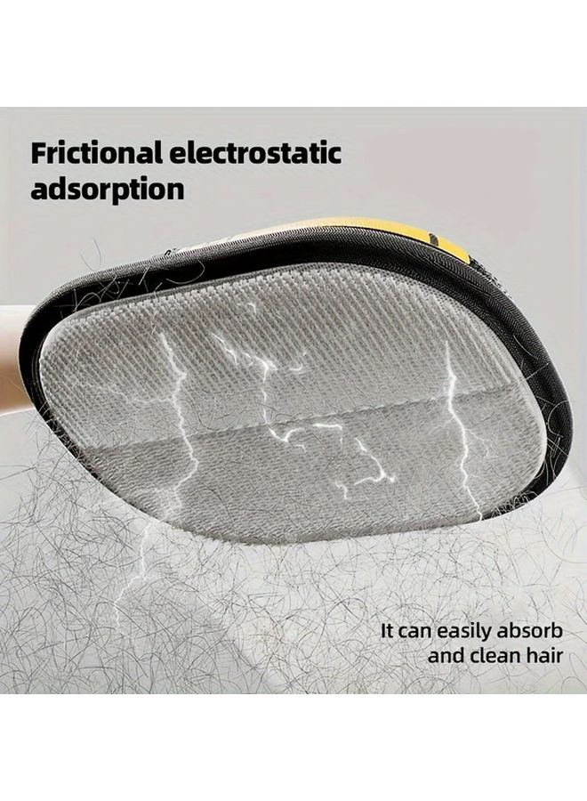 1pc Double Sided Pet Hair Removal Glove Reusable Washable For Dog Cat Fur - Image 5