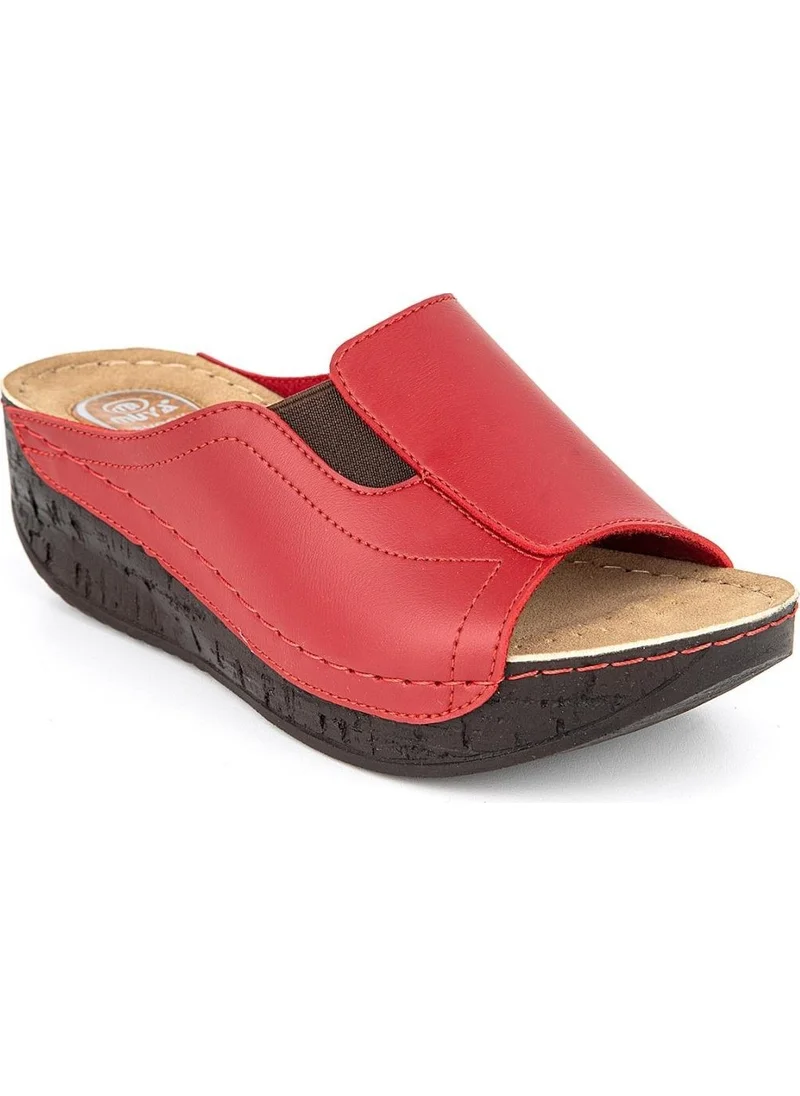MUYA Orthopedix Attica Anatomical Heel Spur Gel Supported Wedge Heel Women's Slippers 32257