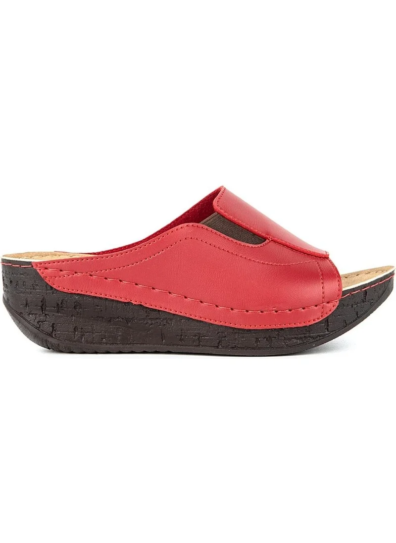 MUYA Orthopedix Attica Anatomical Heel Spur Gel Supported Wedge Heel Women's Slippers 32257