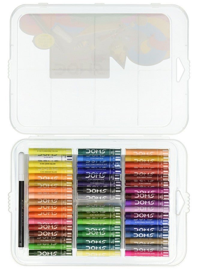 DOMS Oil Pastels 50 Shades, Non-Toxic EN 71-3 Standard Certified - Image 2