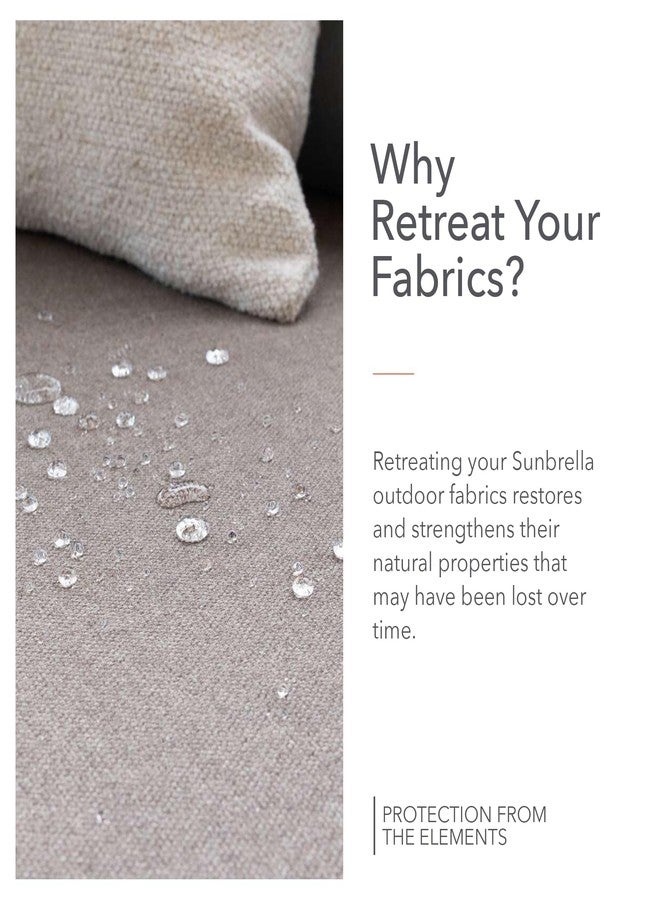 Sunbrella Restore Fabric Protector | Water-Repellent Spray for Outdoor Fabrics | Easy Use, Non-PFAS | Protect & Restore Upholstery | 16 fl oz - Image 3