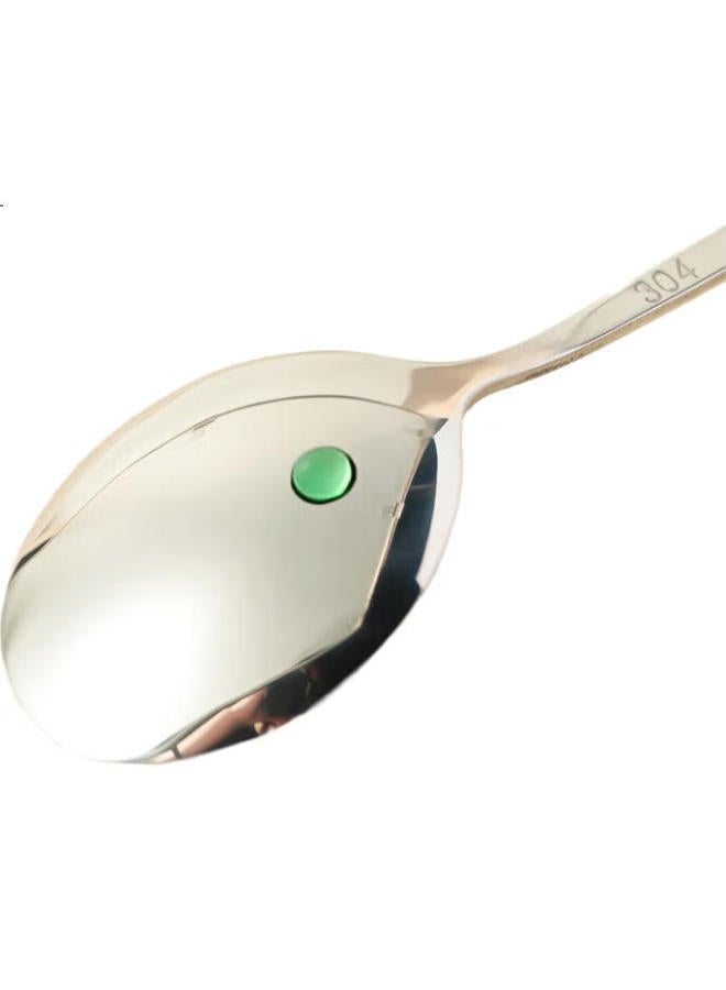 Corn Stainless Steel Spoon, Baby Home Dining Spoon, Soup Spoon, Long-Handled Spoon, Thickened Mixing Spoon, Small Soup Spoon - Image 3