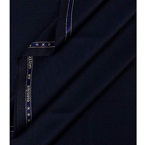 Raymond Men'S Solid Unstitched Trouser Fabric (Rymd_Pnt_Ls_51A_Dark Blue_Free Size) - Image 3