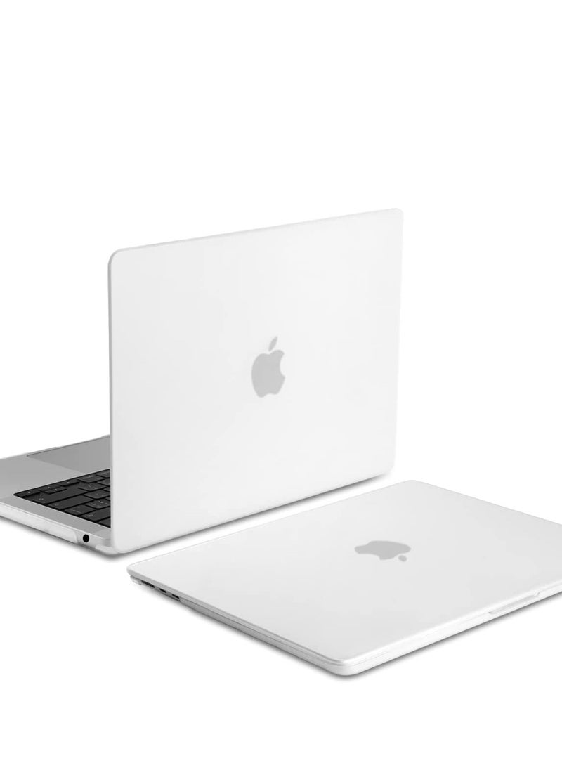 Generic 2 in 1 Hard Case Compatible with MacBook Air 15 inch M4 Chip 2025 A3241 and M3 Chip 2024 A3114 and M2 Chip 2023 Model A2941 ,Matte Finish Laptop Hard Shell with Keyboard Cover Skin, Transparent  - Image 2