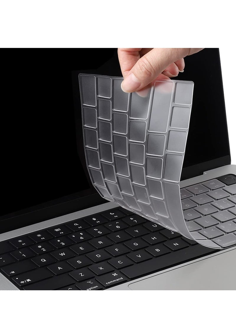 Generic 2 in 1 Hard Case Compatible with MacBook Air 15 inch M4 Chip 2025 A3241 and M3 Chip 2024 A3114 and M2 Chip 2023 Model A2941 ,Matte Finish Laptop Hard Shell with Keyboard Cover Skin, Transparent  - Image 5