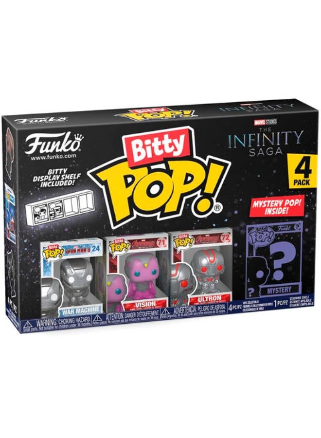 Funko Bitty Pop! Super Heroes: Marvel - The Avengers - Iron Man 4PK - Image 2